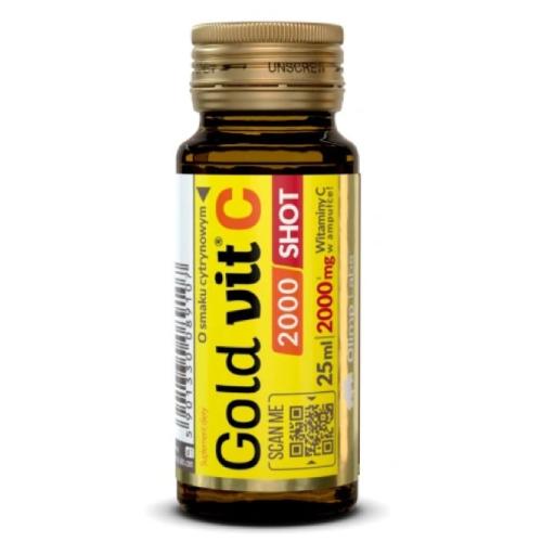Zdjęcie produktu - OLIMP Gold Vit C 2000 Shot cytrynowy, 25ml