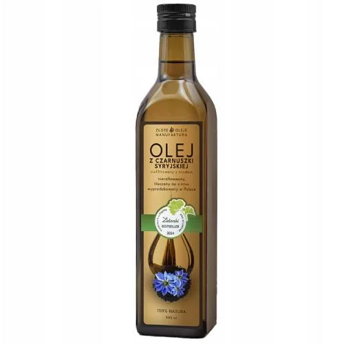 Zdjęcie produktu - Goldfarmex Olej z czarnuszki syberyjskiej, 500 ml