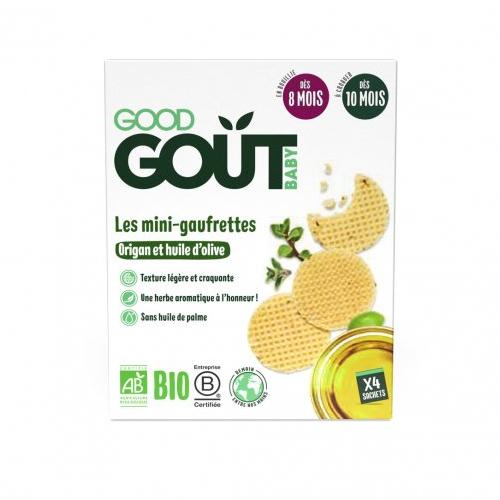Zdjęcie produktu - Good Gout BIO Wafle z oregano i oliwą z oliwek, 24g