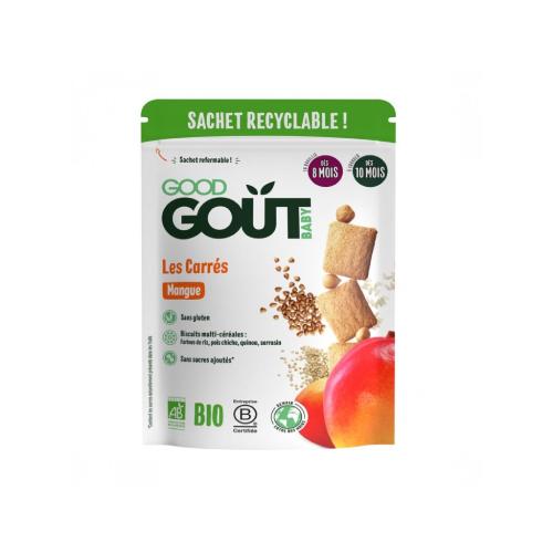 Zdjęcie produktu - Good Gout BIO Kosteczki mango, 50g