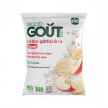 Zdjęcie produktu - Good Gout BIO Mini wafelki ryżowe z jabłkiem, 40 g