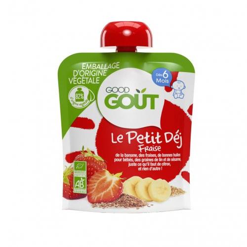 Zdjęcie produktu - Good Gout BIO Truskawkowe śniadanie, 70 g