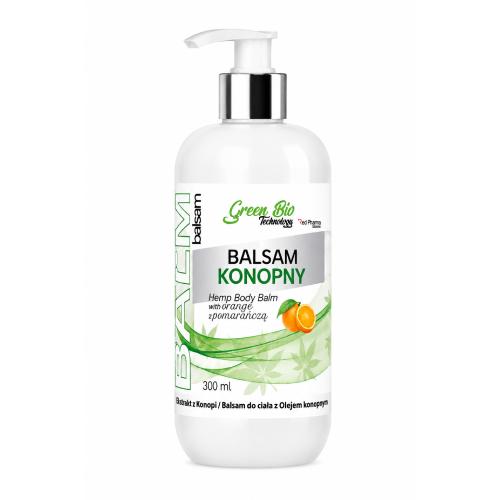 Zdjęcie produktu - Green Bio Technology Balsam konopny z pomarańczą, 300 ml