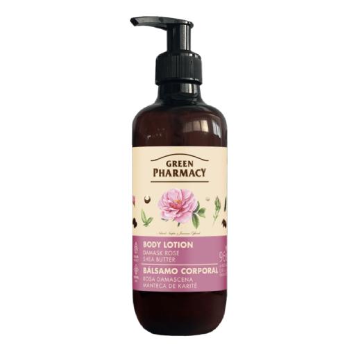 Zdjęcie produktu - GREEN PHARMACY Multi Balsam do ciała R&oacute;ża damasceńska i Masło shea, 400ml