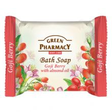 Zdjęcie produktu - GREEN PHARMACY Mydło w kostce Goji i olejek migdałowy - 100 g