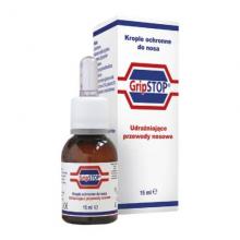 Zdjęcie produktu - GripSTOP Krople do nosa, 15 ml