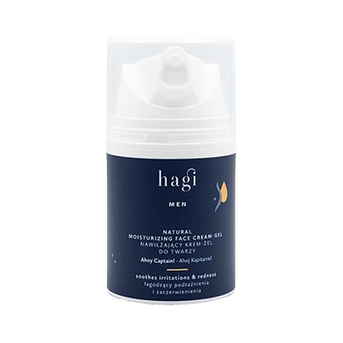 Zdjęcie produktu - Hagi Ahoj Kapitanie Nawilżający krem-żel do twarzy dla mężczyzn, 50 ml