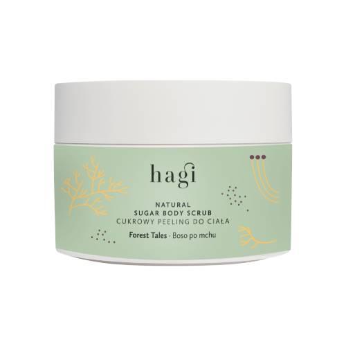 Zdjęcie produktu - Hagi Boso Po Mchu Naturalny peeling cukrowy do ciała, 200 g