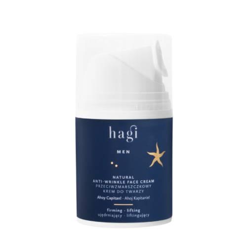 Zdjęcie produktu - HAGI Men Ahoj Kapitanie Krem przeciwzmarszczkowy do twarzy dla mężczyzn, 50ml