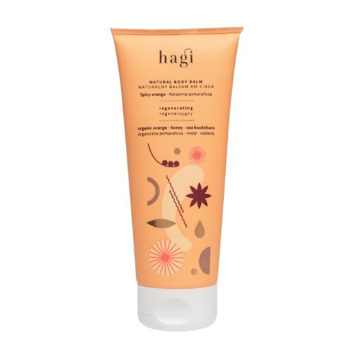 Zdjęcie produktu - HAGI Naturalny balsam do ciała Korzenna Pomarańcza regenerujący, 200 ml