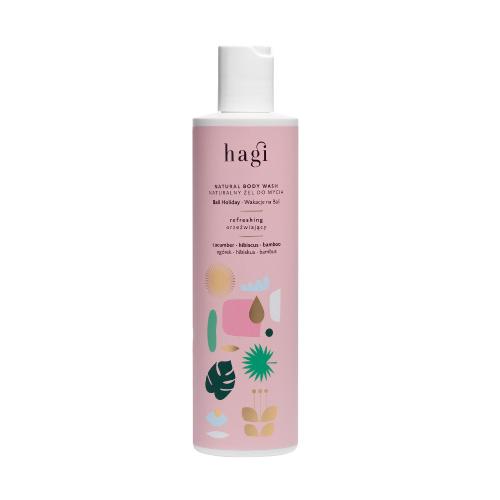 Zdjęcie produktu - HAGI Naturalny żel do mycia ciała WAKACJE NA BALI, 300ml