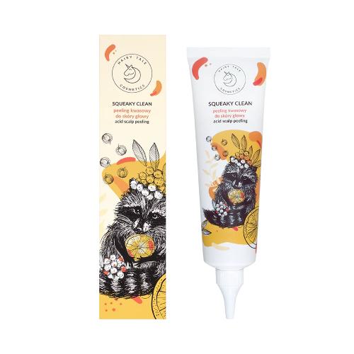 Zdjęcie produktu - Hairy Tale Cosmetics Squeaky Clean Peeling kwasowy do sk&oacute;ry głowy, 150 ml