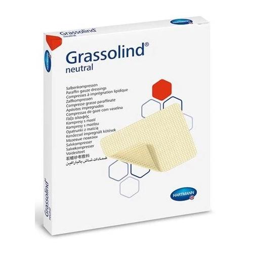 Hartmann Grassolind Opatrunek jałowy na rany z maścią 20x20cm, 1 szt.