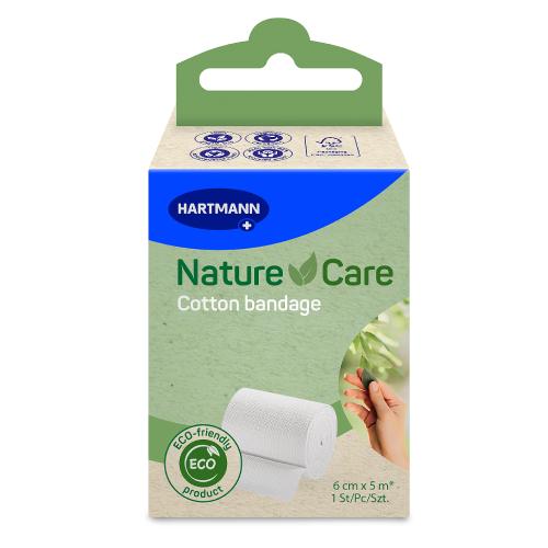 Zdjęcie produktu - HARTMANN Nature Care Naturalna bawełniana opaska elastyczna 6cmx5m, 1 szt.