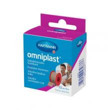 Zdjęcie produktu - Hartmann Omniplast 2,5 cm x 5 m plaster na tkaninie, 1 szt.