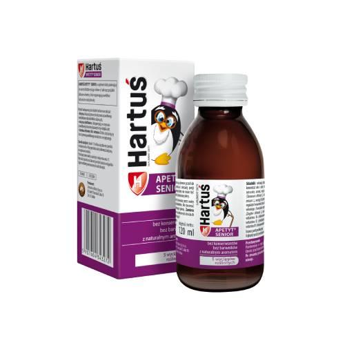 Zdjęcie produktu - Hartuś Apetyt Senior syrop, 120 ml