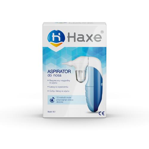 Zdjęcie produktu - HAXE NS1 Elektryczny aspirator do nosa, 1 szt.