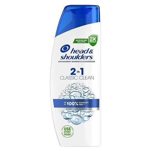 Zdjęcie produktu - Head&Shoulders Classic Clean 2w1 Szampon i odżywka, 330 ml