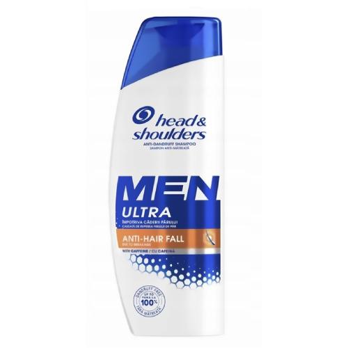 Zdjęcie produktu - Head&Shoulders Men Ultra Anti-Hair Fall Szampon do włos&oacute;w dla mężczyzn, 330 ml