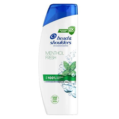 Zdjęcie produktu - Head&Shoulders Menthol Fresh Szampon, 330 ml