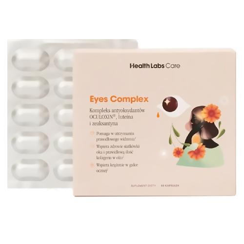 Zdjęcie produktu - Health Labs Care Eyes Complex Luteina, 60 kaps.