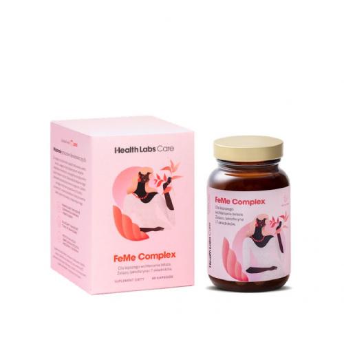 Zdjęcie produktu - Health Labs Care FeMe Complex, 60 kaps. - suplement diety z żelazem dla kobiet
