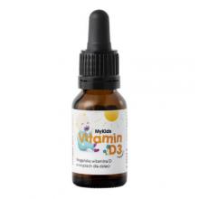 Zdjęcie produktu - Health Labs Care MyKids Vitamin D3 krople, 9,7ml