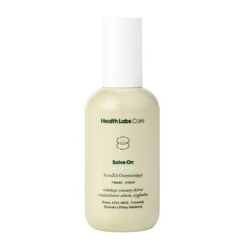 Zdjęcie produktu - HEALTH LABS CARE Solve On AcneŻel oczyszczający do twarzy i ciała, 200ml