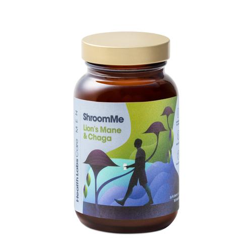 Zdjęcie produktu - Health Labs Men ShroomMe Lion's Mane & Chaga, 90 miarek