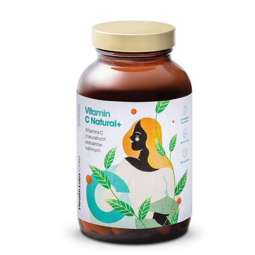 Zdjęcie produktu - Health Labs Vitamin C Natural+, 120 kapsułek