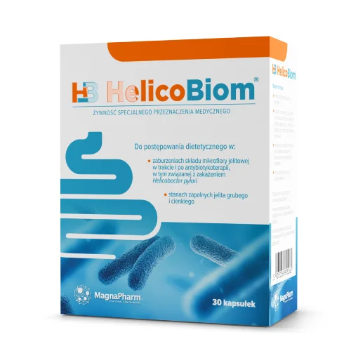 Zdjęcie produktu - Helicobiom, 30 kaps.
