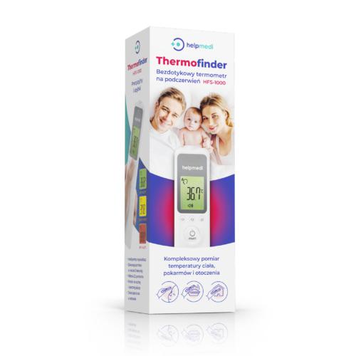 Zdjęcie produktu - HELPMEDI Bezdotykowy termometr na podczerwień Thermofinder HFS-1000, 1szt.