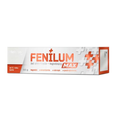 Zdjęcie produktu - Heltiso Care Fenilum Max Żel chłodząco-łagodzący, 50g