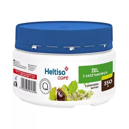 Zdjęcie produktu - Heltiso Care Żel z kasztanowca z dodatkiem rutyny, 350g
