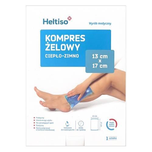 Zdjęcie produktu - Heltiso Kompres żelowy ciepło-zimno 13 x 17 cm, 1 szt.