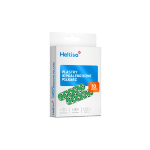 Zdjęcie produktu - Heltiso Plastry hipoalergiczne Piłkarz, 10szt.