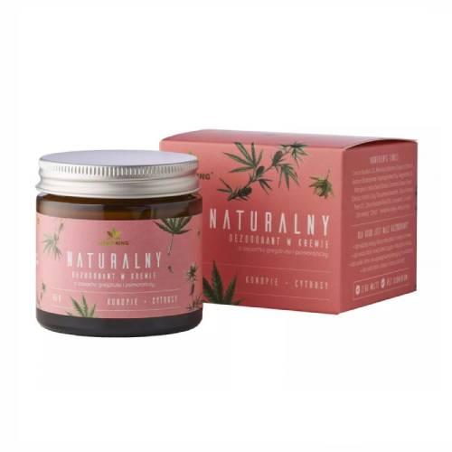 Zdjęcie produktu - HEMPKING Dezodorant w kremie Pomarańcza & Grejpfrut, 65g