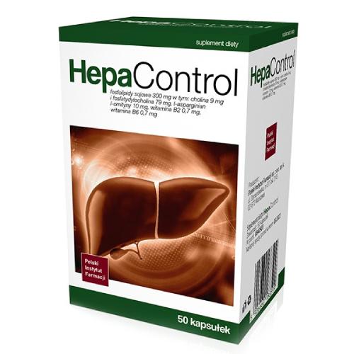 Zdjęcie produktu - HepaControl, 50kaps. Polski Instytut Farmacji