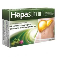 Zdjęcie produktu - HEPASLIMIN, 30 tabl. - suplement diety z karczochem