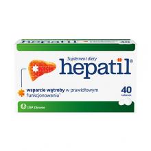 Zdjęcie produktu - HEPATIL, 40 tabl.