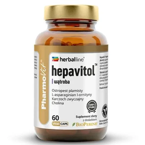 Zdjęcie produktu - Pharmovit Herbaline Hepavitol, 60 kaps.