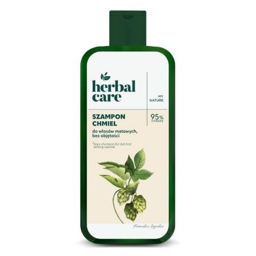 Zdjęcie produktu - Herbal Care Chmiel Szampon do włos&oacute;w matowych i pozbawionych objętości z chmielem, 330 ml