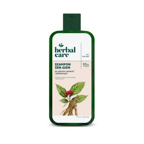 Zdjęcie produktu - Farmona Herbal Care Żeń-Szeń Szampon do włos&oacute;w cienkich i delikatnych, 330 ml