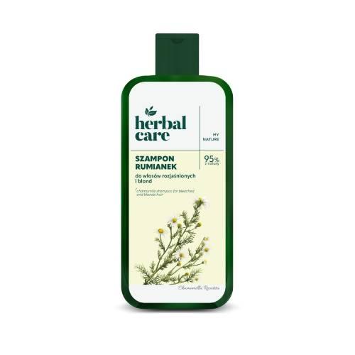 Zdjęcie produktu - Farmona Herbal Care Szampon do włos&oacute;w rozjaśnionych i blond Rumianek, 330 ml