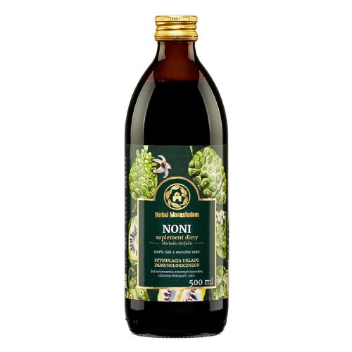 Zdjęcie produktu - Herbal Monasterium Sok z owoc&oacute;w noni, 500ml