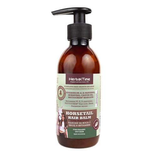 Zdjęcie produktu - Herbal Time Horsetail Balsam do włos&oacute;w ze skrzypem polnym i witaminami, 240 ml