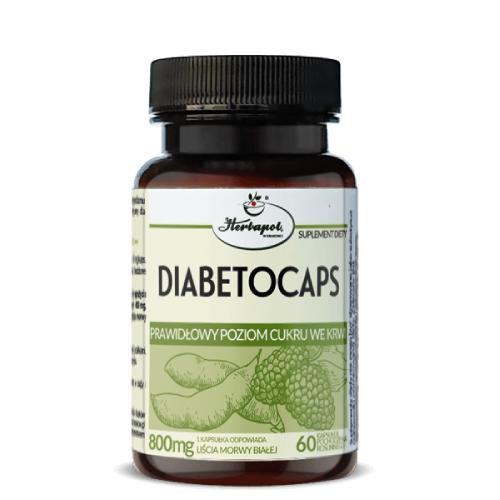 Zdjęcie produktu - HERBAPOL Diabetocaps, 60kaps.