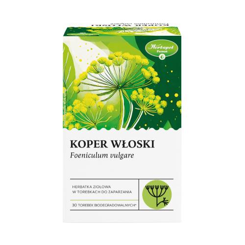 Zdjęcie produktu - HERBAPOL Koper włoski Herbatka ziołowa, 30torebek