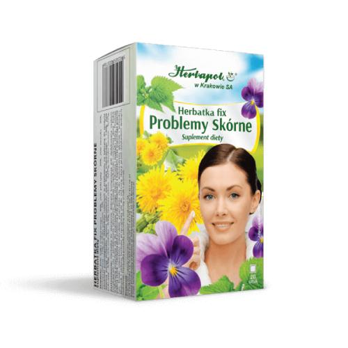 Zdjęcie produktu - HERBAPOL Herbatka Fix Problemy sk&oacute;rne, 20x1,5g