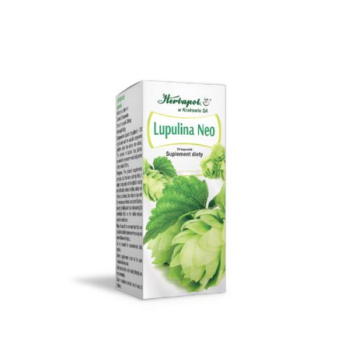 Zdjęcie produktu - HERBAPOL Lupulina Neo, 30kaps.